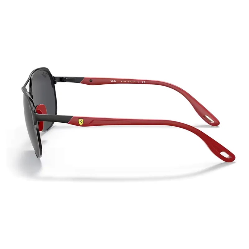 RayBan Irregular Shape Sunglasses Unisex Black-3