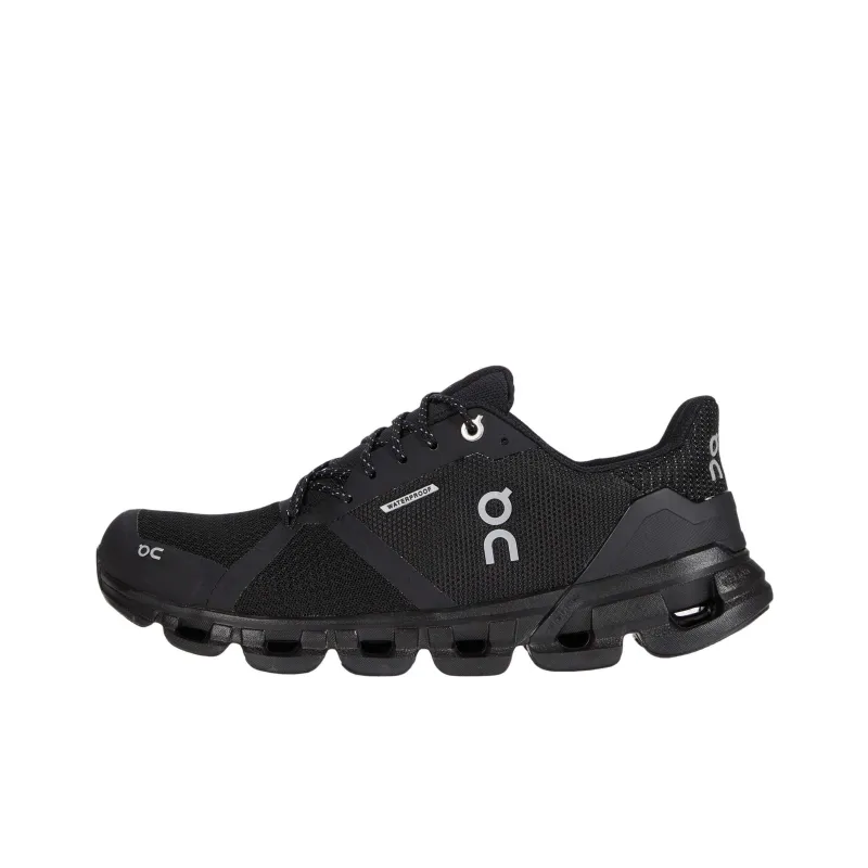 On Running Cloudflyer Waterproof Black Lunar Women's-0