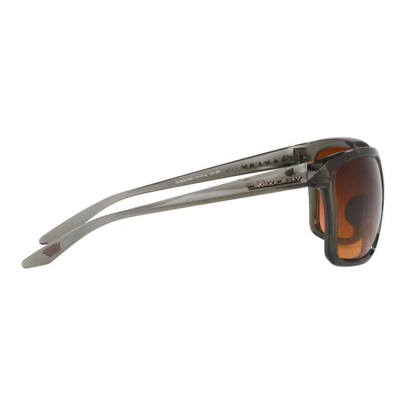 Oakley Plastic Irregular Shape Sunglasses Women's Gray-4