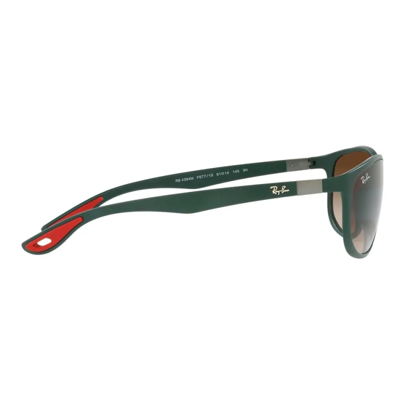 RayBan Square Sunglasses Unisex Green-4