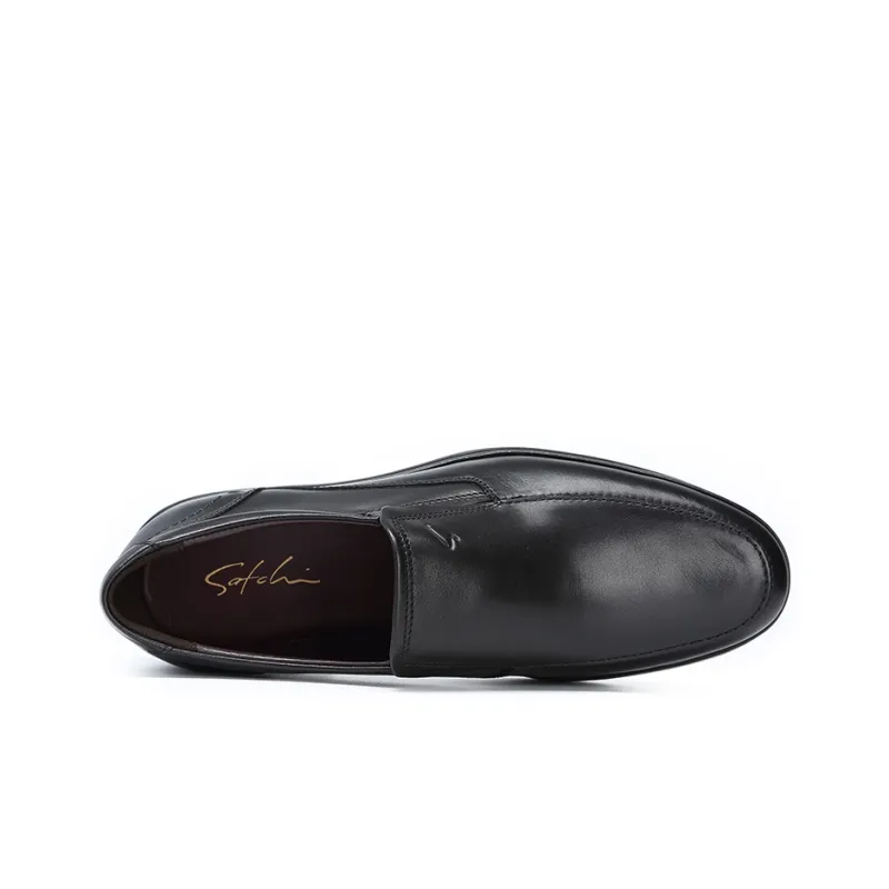Satchi Loafers 4.5CM Men's Black-3