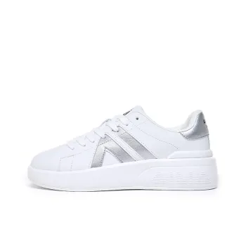 AILIAI Eilei Height Increasing Lightweight Slip-Resistant Low-Top Small White Shoes Unisex White