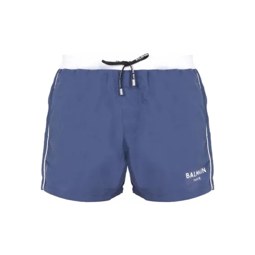 BALMAIN Swimming Shorts Men Blue