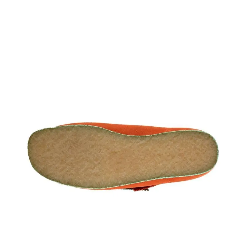 Clarks Wallabee Casual Shoes Men's Orange-4