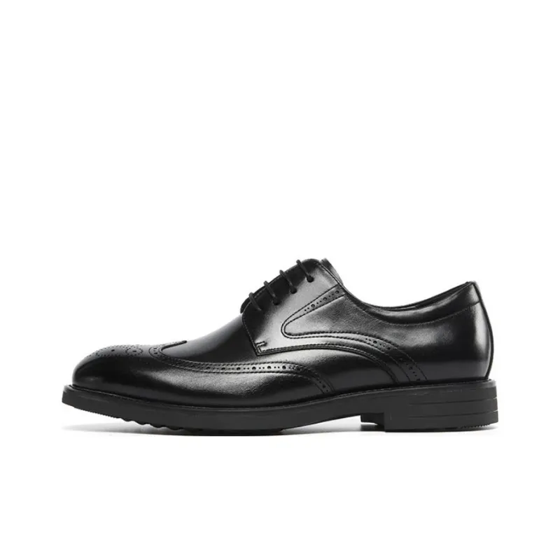 STEVE MADDEN Dress Shoes Men Low Top Black/Brown-0