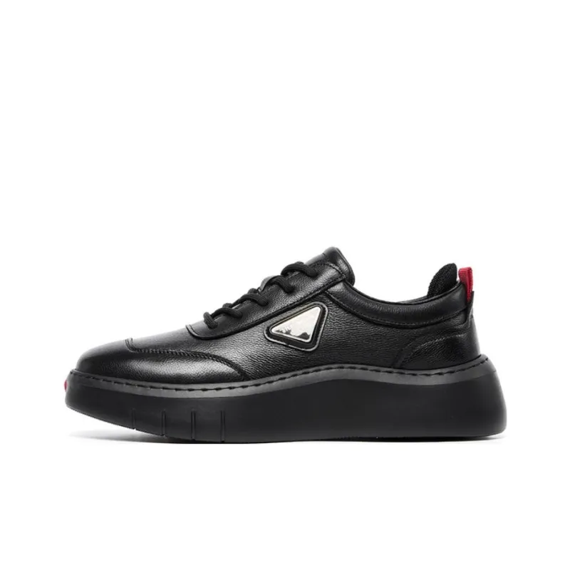 STEVE MADDEN Wear-resistant And Lightweight Low-Top Casual Shoes 5.5CM Men's-0