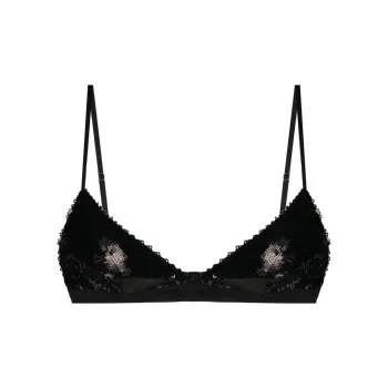 KHAITE Frida Bra 'Black'