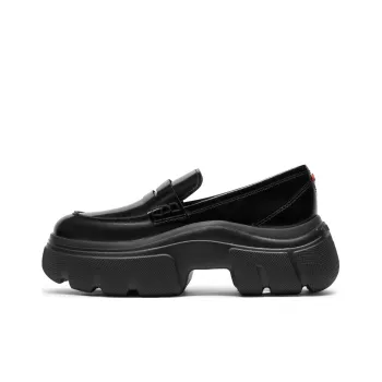 CHOUQINGNIAN x Staccato Spring Painting With Good Luck Shiny Loafers 5.5cm Women's