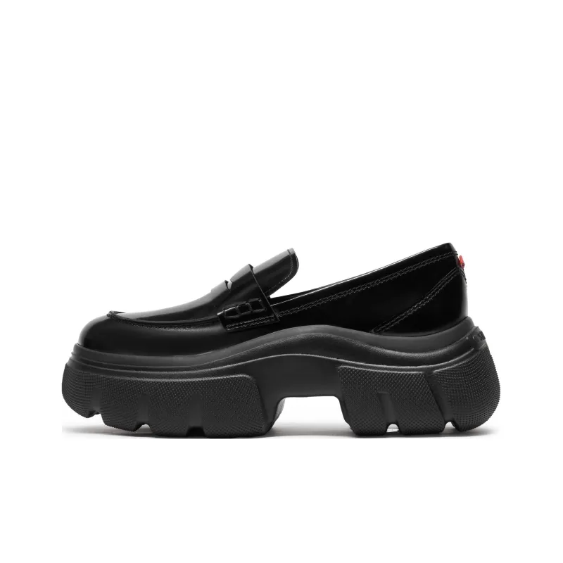 CHOUQINGNIAN x Staccato Spring Painting With Good Luck Shiny Loafers 5.5cm Women's-0