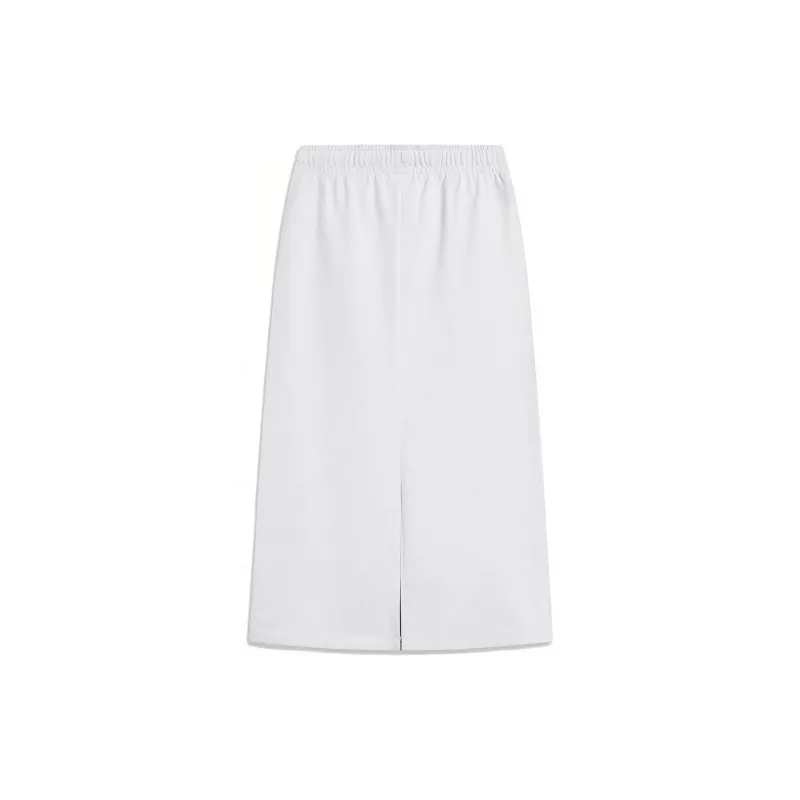 LiNing Sports Fashion Collection Knit Long Skirt Women's Forest Gray-1
