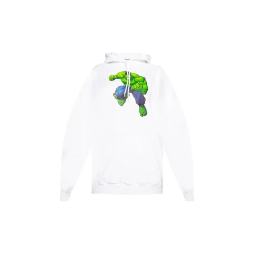 Marvel X Balenciaga Sweatshirts Women's White