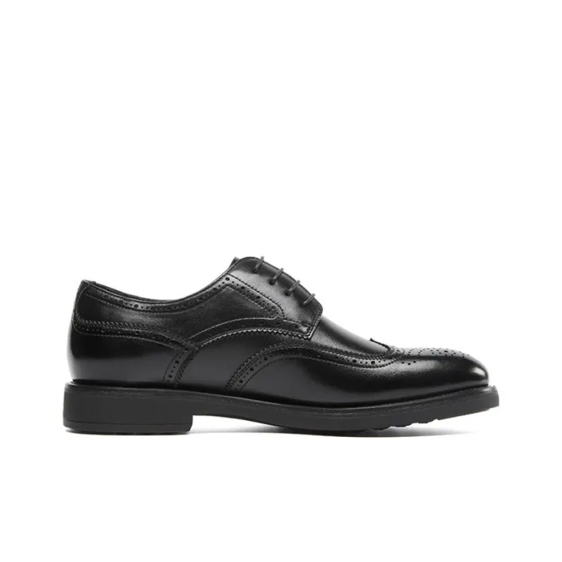 STEVE MADDEN Dress Shoes Men Low Top Black/Dark Coffee-3