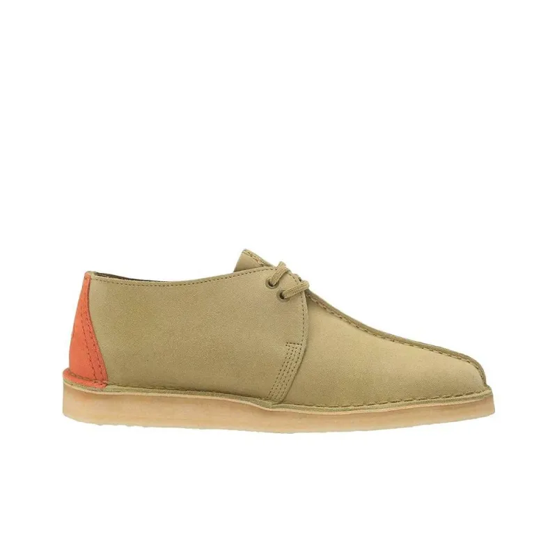 Clarks Skateboard Shoes Men's Olive Green-1
