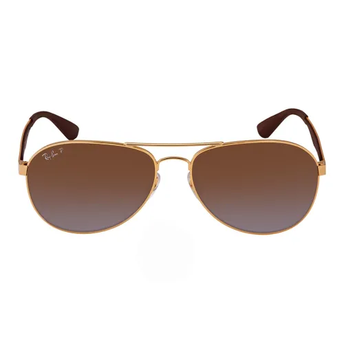 RayBan Metal Aviator Sunglasses Unisex Gold