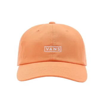 Vans Cotton Fabric Baseball Caps Unisex Orange