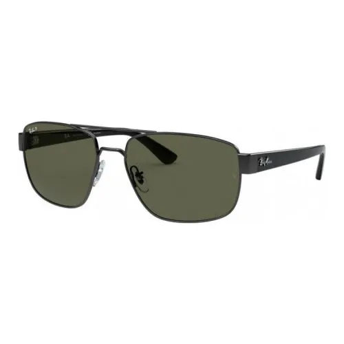 RayBan Rectangular Sunglasses Unisex Black