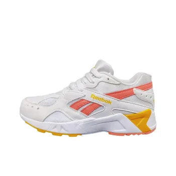 Reebok Aztrek Cushioning Slip Resistant Low Top Casual Running Shoes Women's White