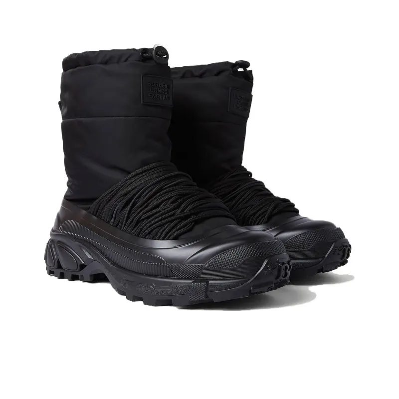 Burberry Arthur Puffy Ankle Boots Black-2