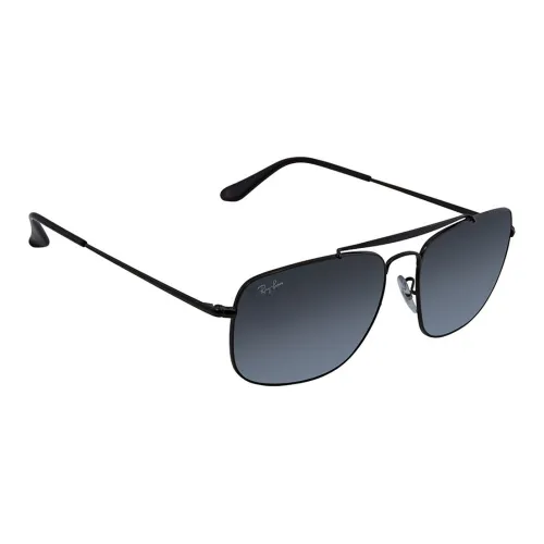 RayBan Rectangular Sunglasses Unisex Black