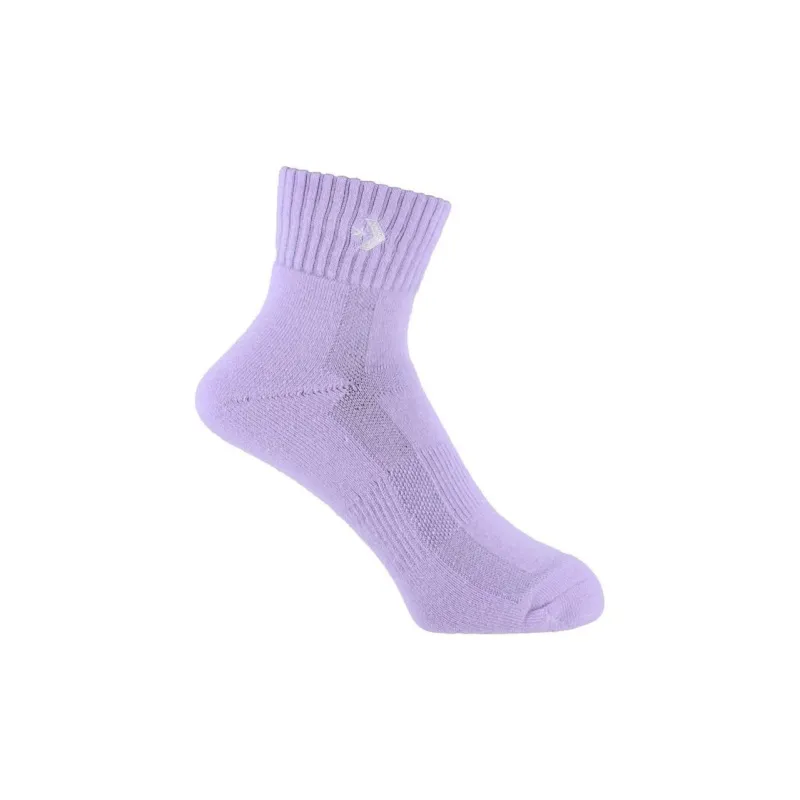 Converse Mid-Calf Socks Men's 1 Pack Purple-2