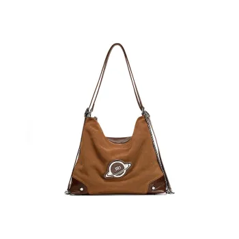 JELLYTOYBOY Cow Leather Leather Star Journey Bag Backpack Shoulder Bag Crossbody Bag Tote Women's Brown