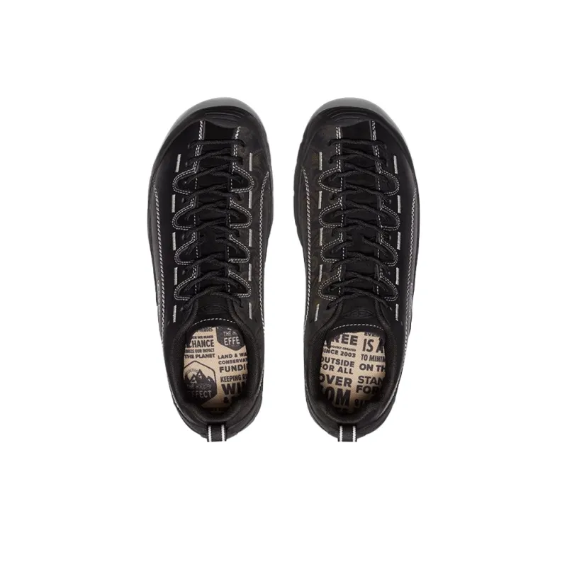 KEEN Jasper Cushioning, Wear Resistant Low Top Outdoor Shoes Men's Black-3