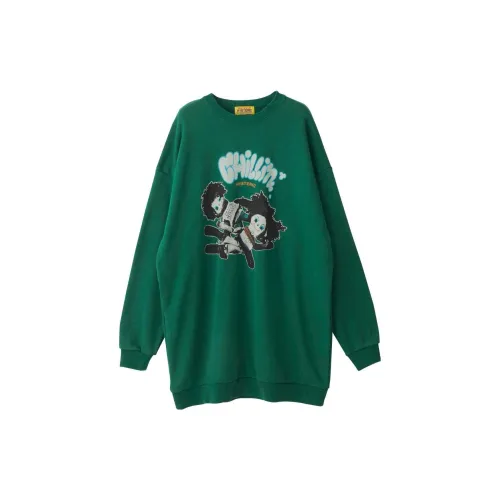 HYSTERIC GLAMOUR Long-Sleeved Dresses Women's Green