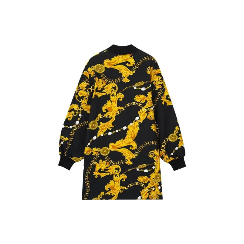 VERSACE JEANS COUTURE FW23 Long Sleeved Dress Women's-1