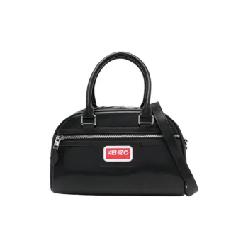 KENZO Logo Patch Zipped Mini Sports Handbag