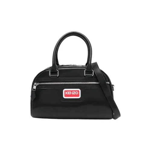 KENZO Logo Patch Zipped Mini Sports Handbag