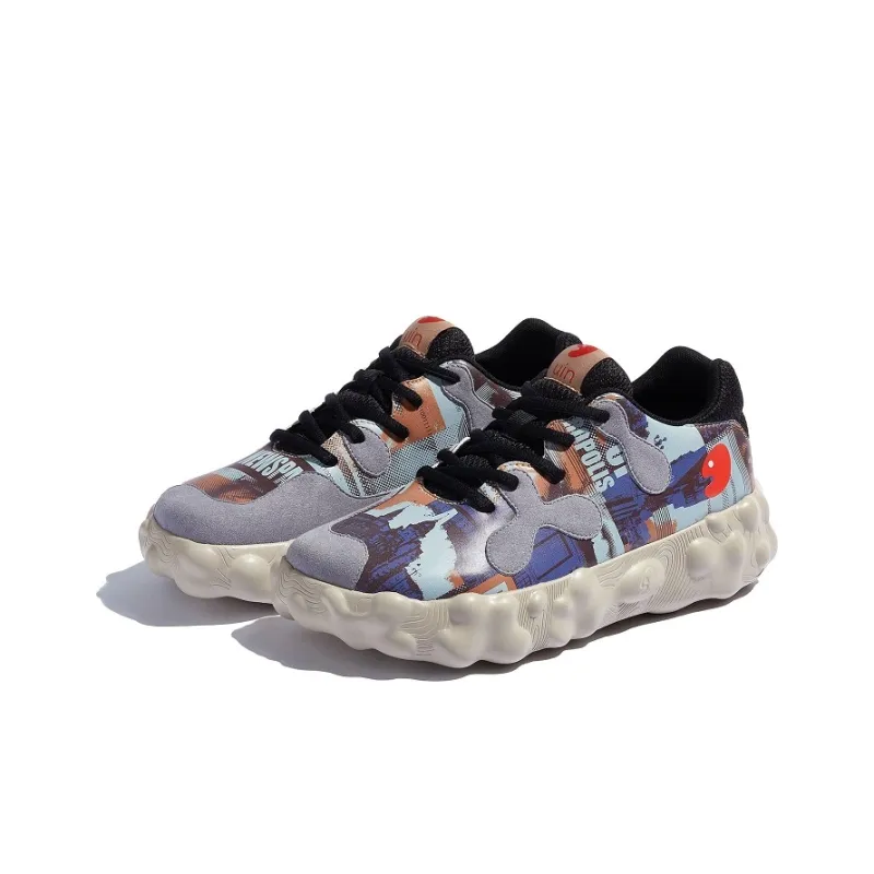 U.IN Painted Travel Shoes Figuras 1 Artistic Collection Casual Shoes Unisex-1