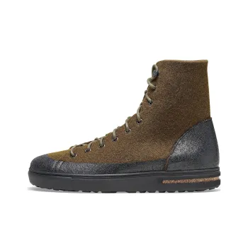 Birkenstock High-Top Skateboard Shoes Unisex Olive Regular