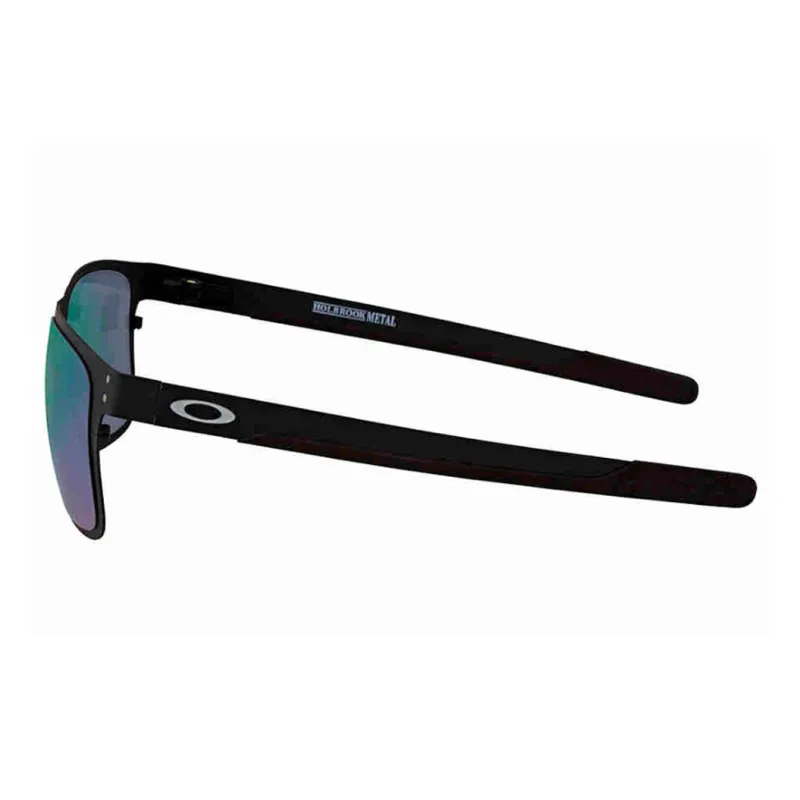 Oakley Metal Rectangular Sunglasses Men's Black-2