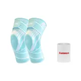 Turquoise+White Wrist Brace