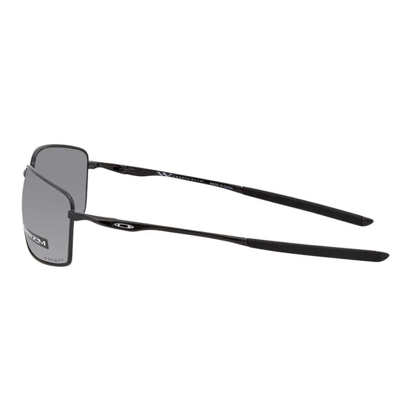 Oakley Metal Rectangular Sunglasses Men's Gray-2