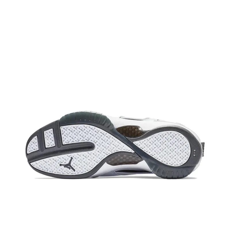 JORDAN 19 Retro White Flint Grey-5