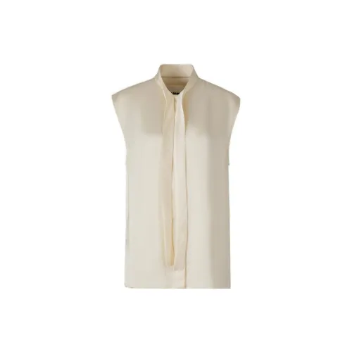 JIL SANDER Tie-fastening Sleeveless Blouse