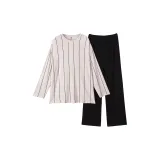 Men's, Gray Black Stripes