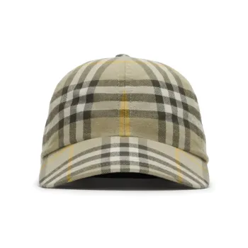 Burberry Check print Baseball Cap