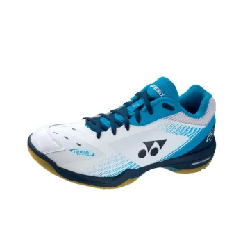 YONEX Power Cushion Low Top Badminton Shoes Unisex White Blue