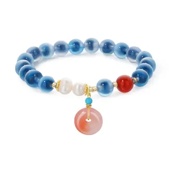 MOLADY Agate Jade Bracelets Unisex