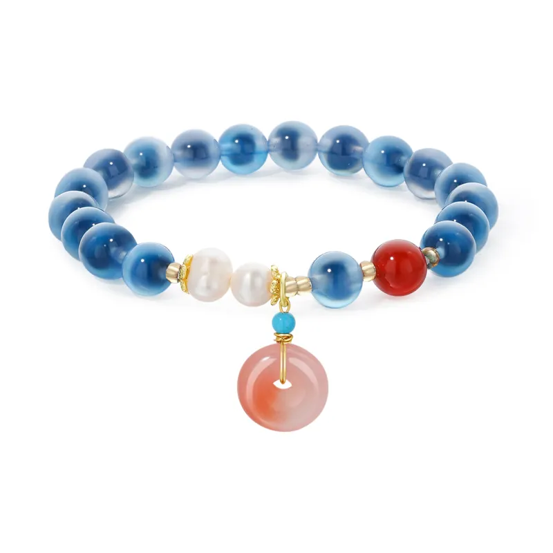 MOLADY Agate Jade Bracelets Unisex-0