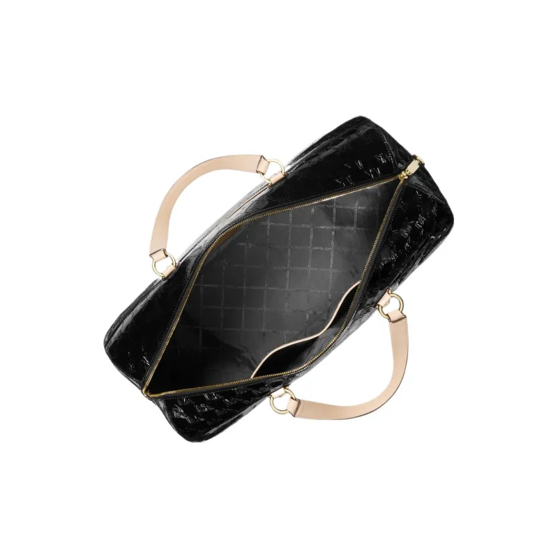 MICHAEL KORS Grayson Thermoplastic Polyurethane Boston Bag Crossbody Bag Shoulder Bag Handbag Extra Large Women's Black-2