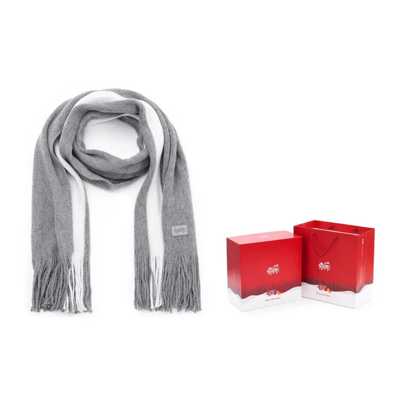KENMO Knit Scarves Unisex-11