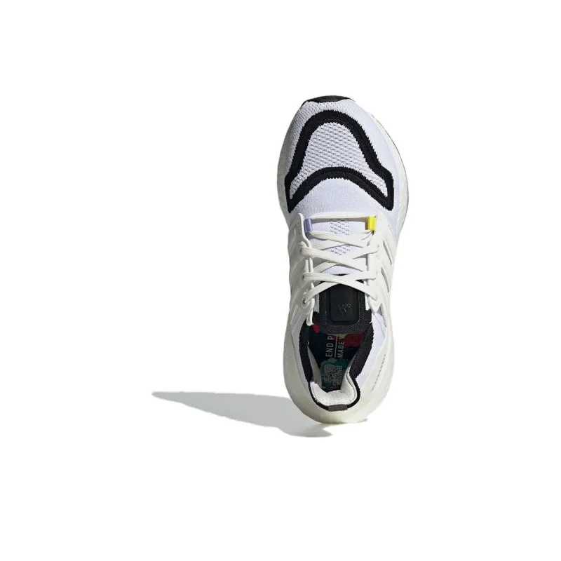 Adidas Ultra Boost 22 White Black Solar Red Women's-4