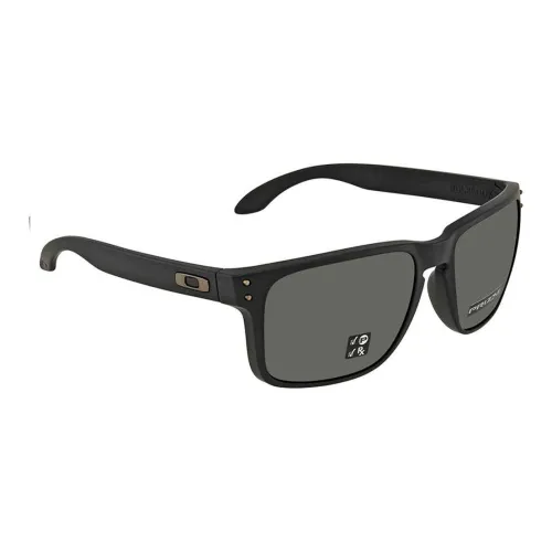 Oakley Plastic Square Sunglasses Men's Black