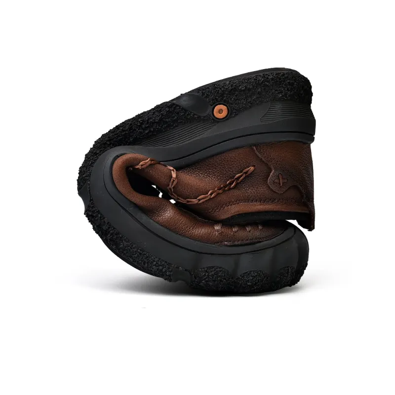 Season Ram Men's Casual Shoes Men Low Top Black/Brown-3