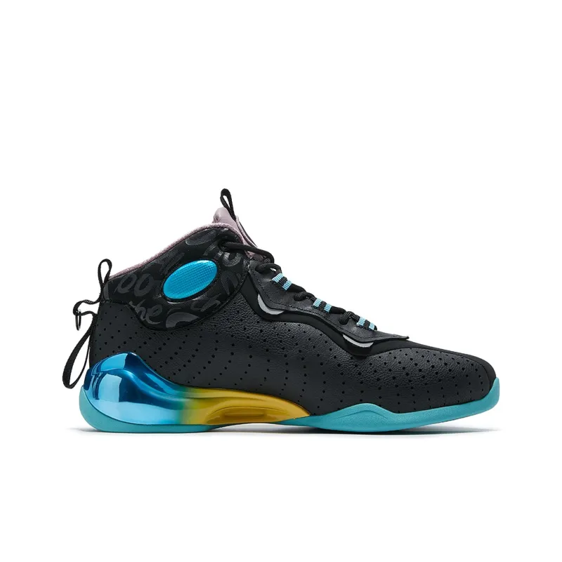 ABOVE THE RIM Wear-Resistant Slip-Resistant Mid-Top Vintage Basketball Shoes Men's-1