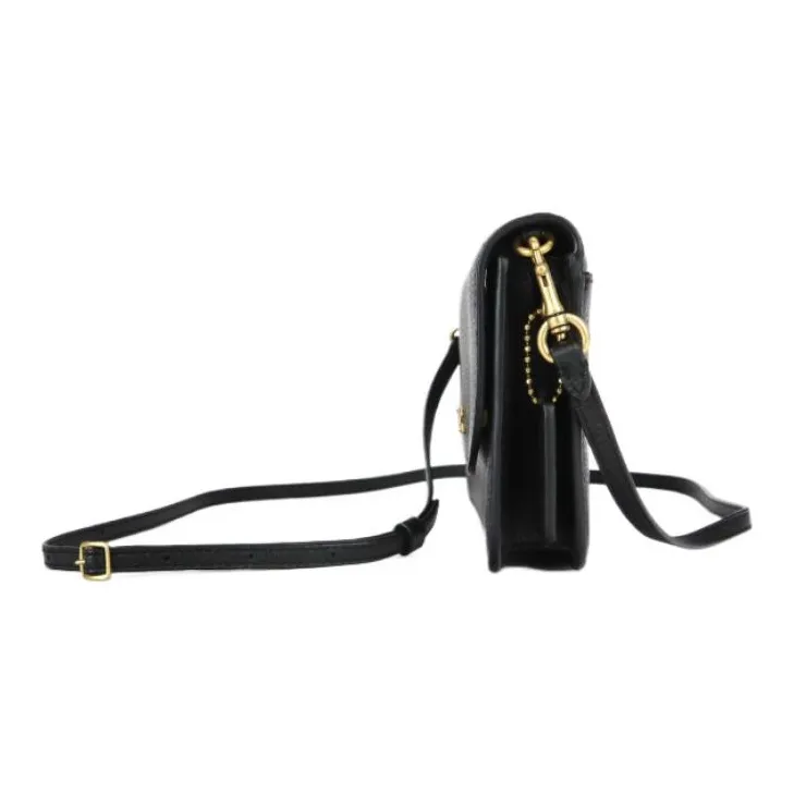 COACH Hayden Leather Shoulder Bag, Crossbody Bag Women's Black-2