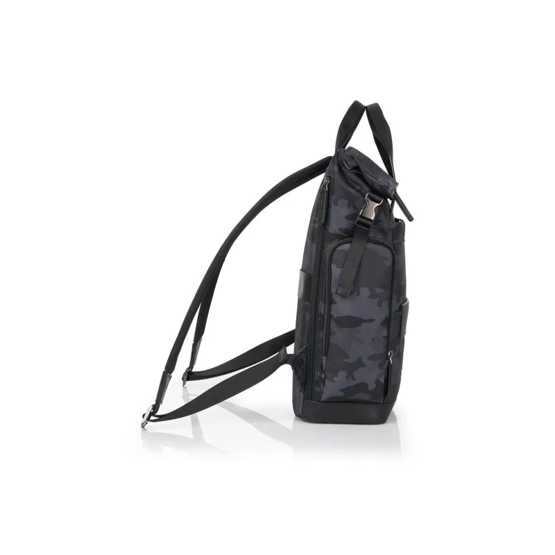 SAMSONITE MK Collaboration Polyester Backpack Regular Unisex Black Camouflage & Black-3
